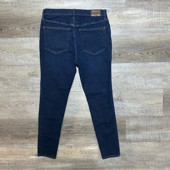 Madewell 9" Mid-Rise Skinny Jeans in Orland Wash: TENCEL Denim Edition SZ 31 - Picture 6 of 11
